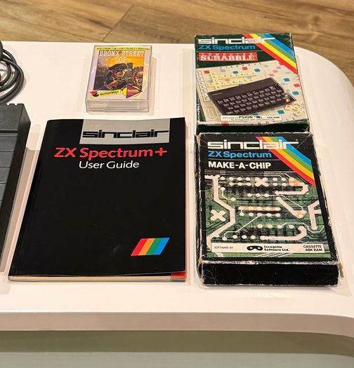 Sinclair ZX Spectrum +2 Retro Computer Bundle - Tested & Working