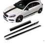 Car Vinyl Stickers Bonnet Decal Decoration Stickers Decorate Vinyl Long Strip Door Decal Double Sided Tape for Car Accessories Image 2
