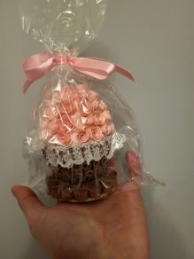 Handmade Easter paper decoration, decorated Easter egg
