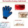 Pet Grooming Glove and Massager / Dog Brush Glove / Cat Brush Glove Image 4