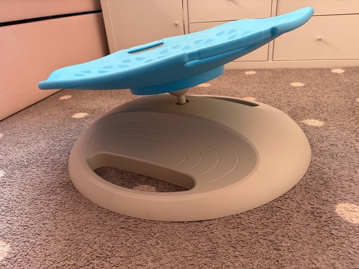 Play Factory Sensory Spinning Chair Blue