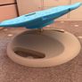 Play Factory Sensory Spinning Chair Blue Image 2