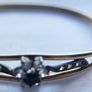 Vintage 9Ct Yellow Gold Plated Ladies Gemset  Bracelet 6cm Wide As New Unworn 9,44g Image 9