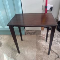solid side table