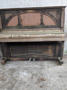 old piano