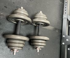 Hit Fitness 50KG Hammertone Dumbell Set