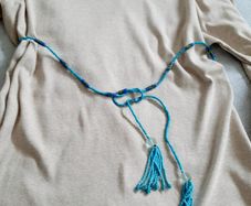 Ceramic stone belt/necklace
