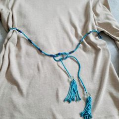 Ceramic stone belt/necklace