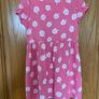 Girl's Pink Strawberry Cotton Dress  2/3 yr Image 5