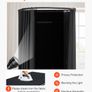 Fitting Room Portable Dressing Room with Thick Polyester Curtains, Privacy Space with Shading Curtain and a Hook, for Boutique, Mall, Tailor's Store & Outdoor Activity Image 3