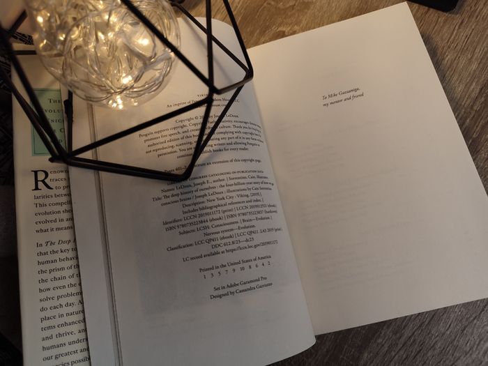 The Deep History of Ourselves: The Four-Billion-Year Story of How We Got Conscious Brains ! Hardcover ! 2019 ! by Viking !