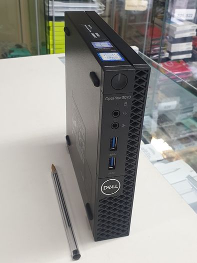 Dell OptiPlex 3070 Micro Form Factor PC i3-9100T (9th Gen) 3.1 GHz 8GB 500GB HDD + 128GB SSD Windows 11 Pro (Built in WiFi)