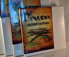 Vincent Stretched Canvas (33cm x 41cm)
