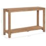 Console Table 120x35x75 cm Solid Teak Wood Image 6