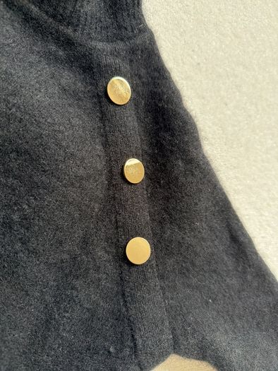 From Future black cashmere jumper size M