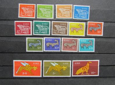 Ireland 1968/69.MNH.Complete 3rd Definitive Series.Full Set of 16 Stamps.
