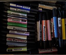 Used letraset promarker
