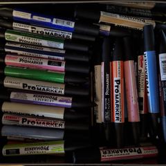 Used letraset promarker