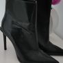 ZARA Black Pointed Ankle Boots with jeweled heel Sz 39 (FIT 6-6.5 UK) - Rrp 69.99 Image 4