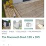 12ft x 10 ft steel shed Image 2