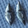 Vintage sterling silver earrings Image 2