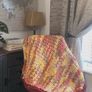 Lamb & Dale - Sunset Glow Throw Image 2