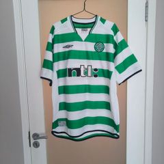 Vintage 2001/03 Celtic F.C. Umbro home jersey