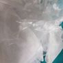 Girls white dress with veil - age 7 Image 3