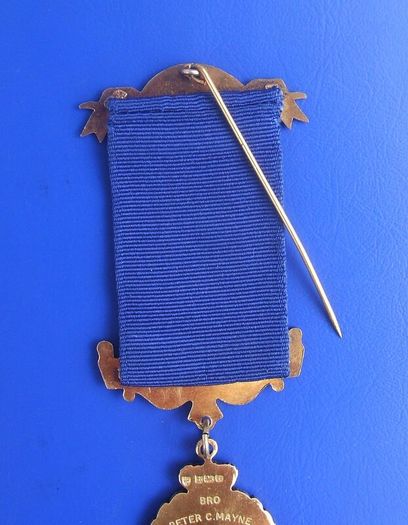RAOB PRIMO DEGREE (Royal Antediluvian Order of Buffaloes) - Primo 2nd Degree silver-gilt medal, fully hallmarked for 1993