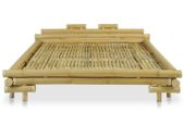 Bed Frame Bamboo 160x200 cm