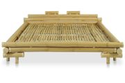 Bed Frame Bamboo 160x200 cm