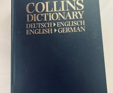 Collins English/German and German/English Dictionary