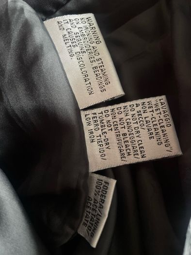 black dress tailor handmade satin occasion size 10 brand new