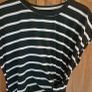 Black and White Striped Dress Image 3