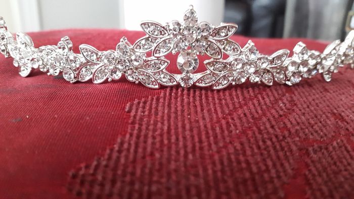 Bride's Designer Crystal Head piece Necklace and Earrings