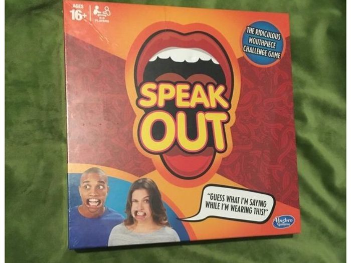 Speak Out Board Game (box is still sealed, never been opened or used) Brand New