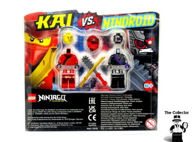 LEGO Ninjago Special Issue Kai VS Nindroid Figures Limited Edition Twin Pack Brand New Sealed