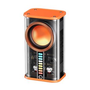 Combo Offer - 2x REMAX RB-M68 5W Clear Mecha Mini Wireless Speaker