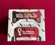 New & Factory Sealed - 2022 World Cup Panini Prizm Hobby Box