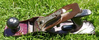 Vintage Stanley Handyman  Smooth Bench Hand Plane 13"
