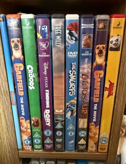 Childrens DVD's