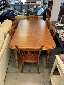 Dining table and chairs