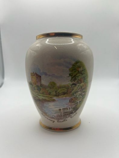 Arklow Pottery Blarney Castle Bud Vases