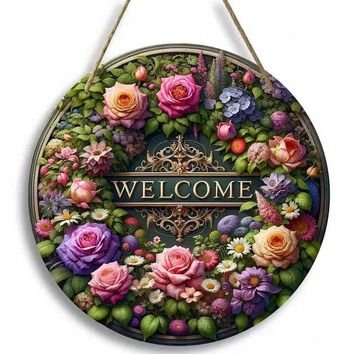 Bohemian Style Round Rug - ideal for eco-friendly home