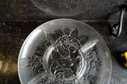 retro vintage glass server