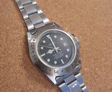 Sharp Scuba Master Divers Watch, Quartz Movement, Stainless Steel Case and Back. WR100M Japanese Movement, Nato Strap.