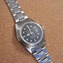 Sharp Scuba Master Divers Watch, Quartz Movement, Stainless Steel Case and Back. WR100M Japanese Movement, Nato Strap.