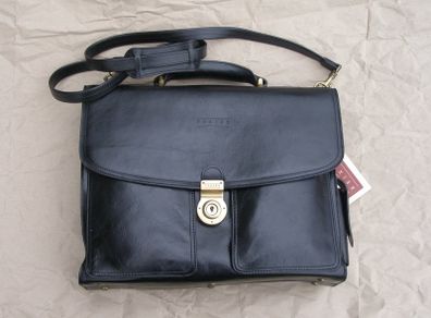 Texier Leather Briefcase