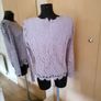 Women's Top Nwt Lilac Lace Size 14 Image 4
