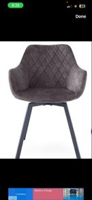 two swivel chairs